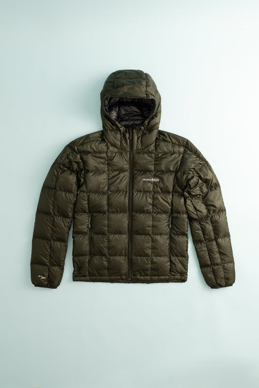 Montbell US Mens Superior 800 Down Parka - Dark Green
