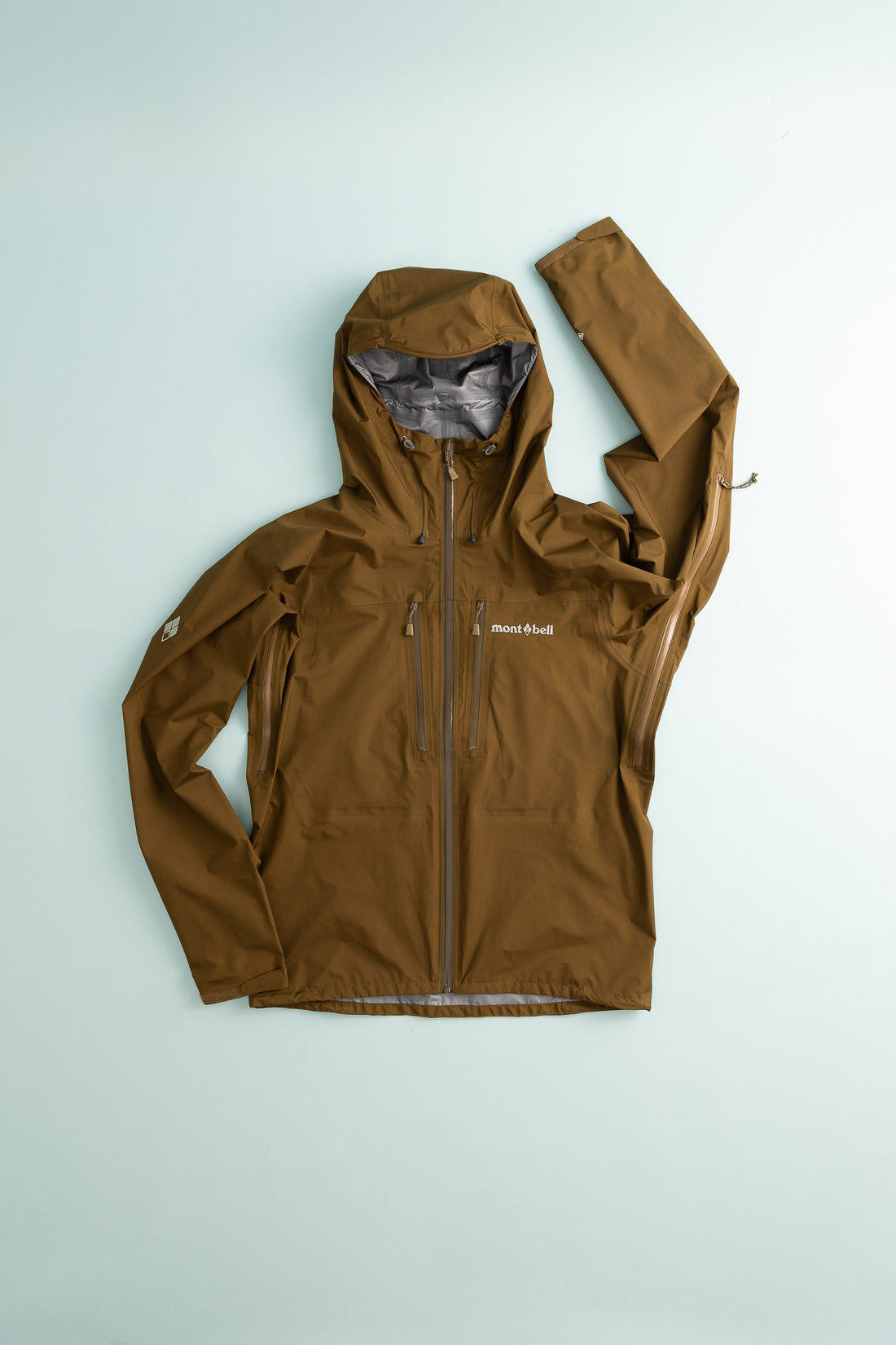 US Men's Tempest Jacket - Khaki on a light background showcasing its design and features.