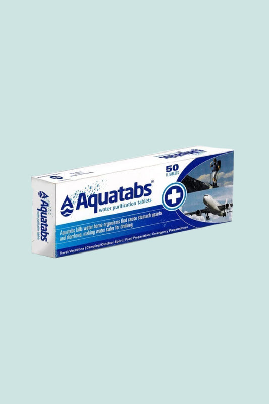 Aquatabs Purification Tablets (50 tabs) | Coffee Outdoors