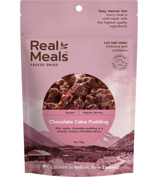 Real Meals Chocolate Cake Pudding | Coffee Outdoors