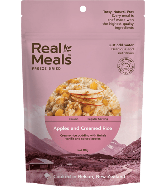 Real Meals Apple & Creamed Rice | Coffee Outdoors